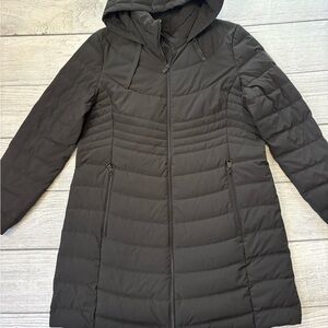 DKNY Women's Black Quilted Puffer Jacket